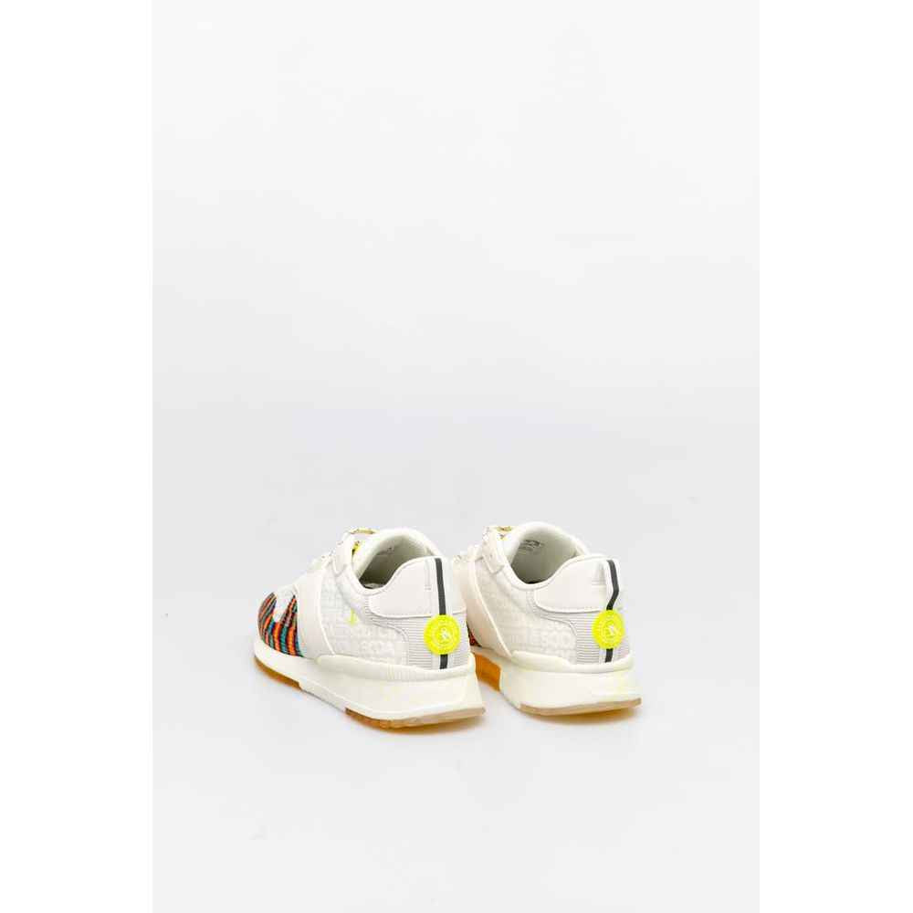 Bicolor Textile Athletic Sneakers