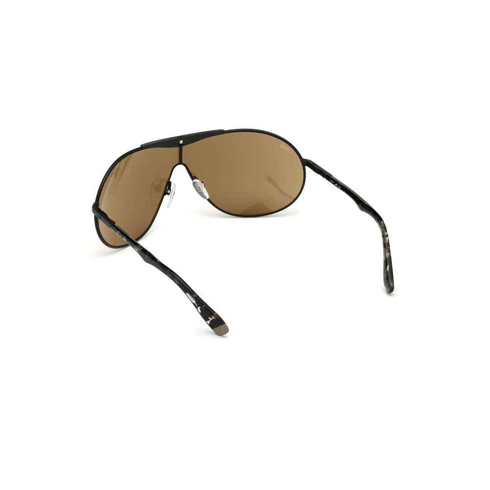 Black Metal Sunglasses