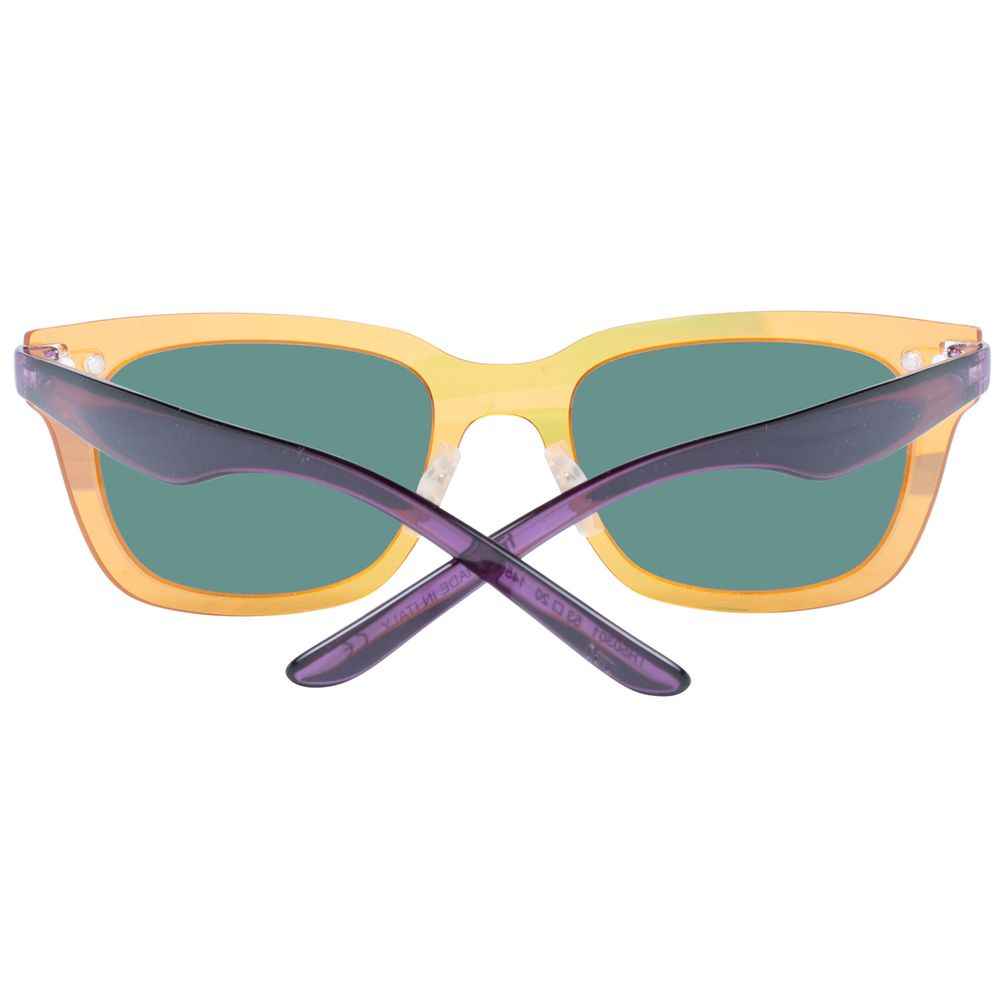 Orange Plastic Sunglasses