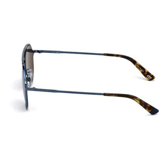 Blue Metal Sunglasses