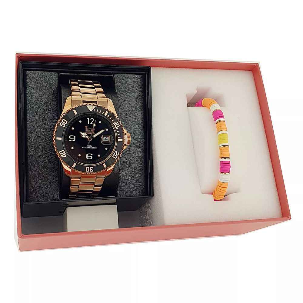 Multicolor Stainless Steel Sport Watch