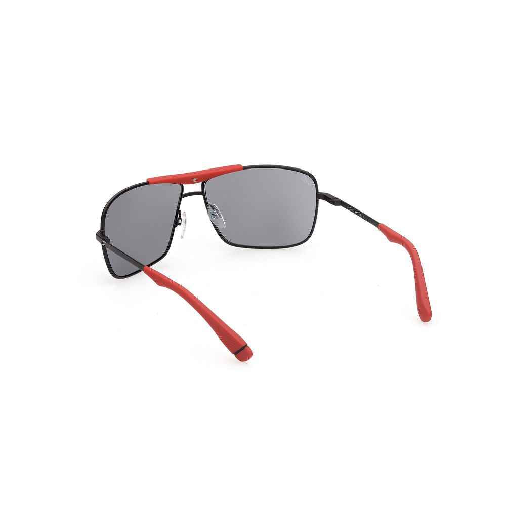 Black Metal Sunglasses