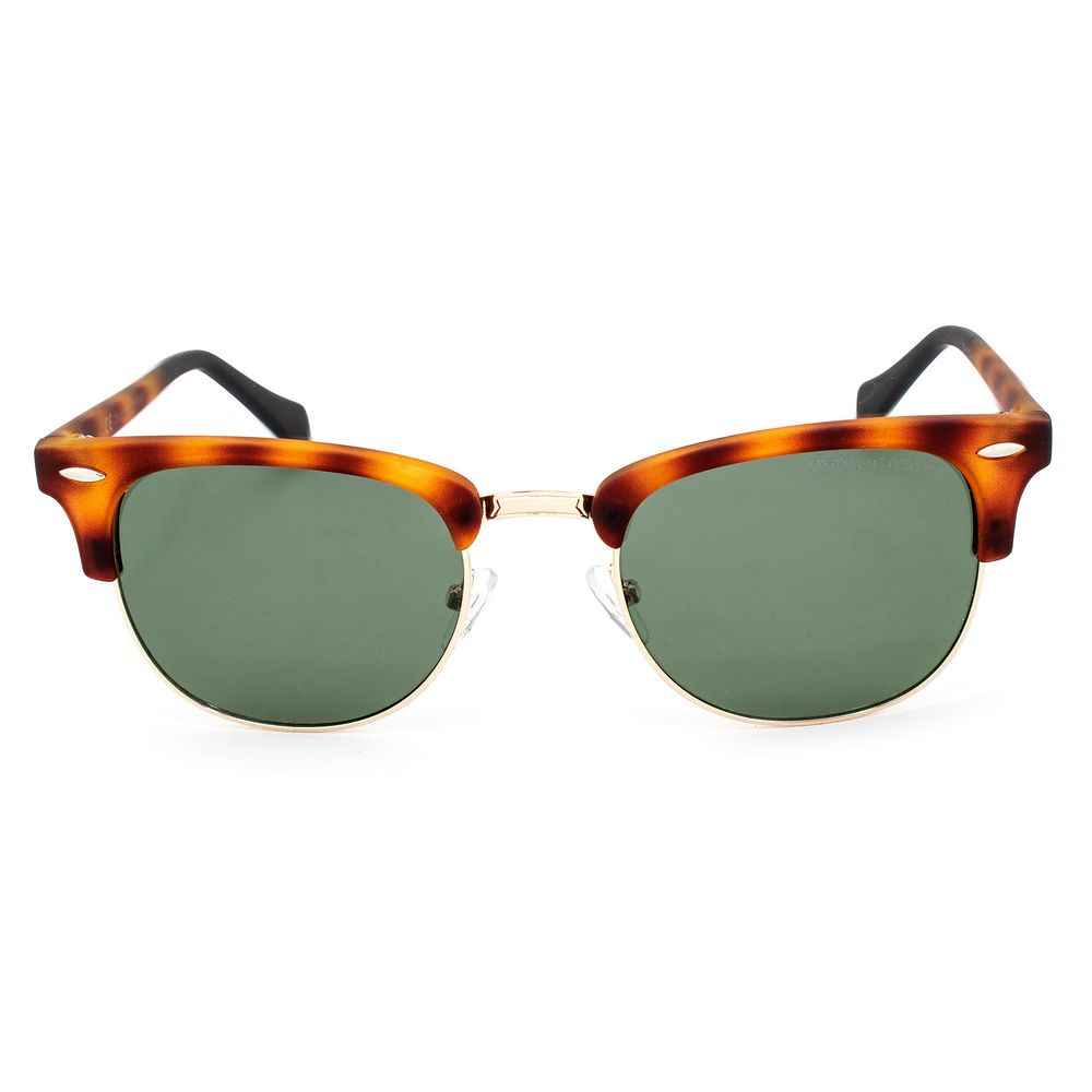 Brown Metal Sunglasses