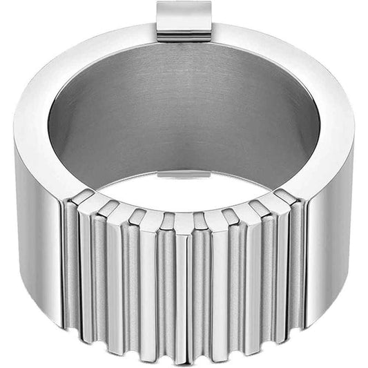 Gray Stainless Steel Bracelet