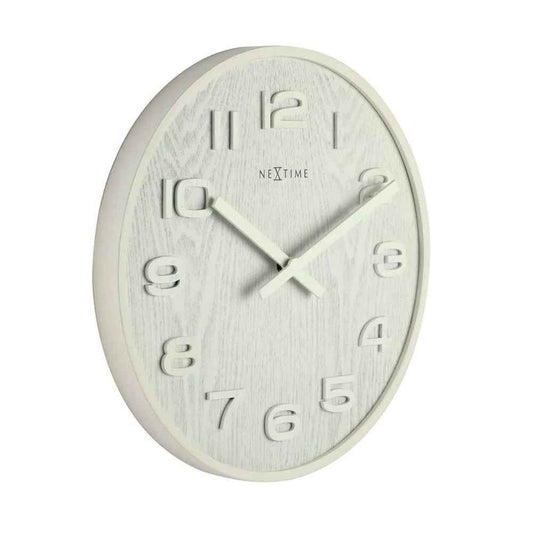 White Wood Dress Watch