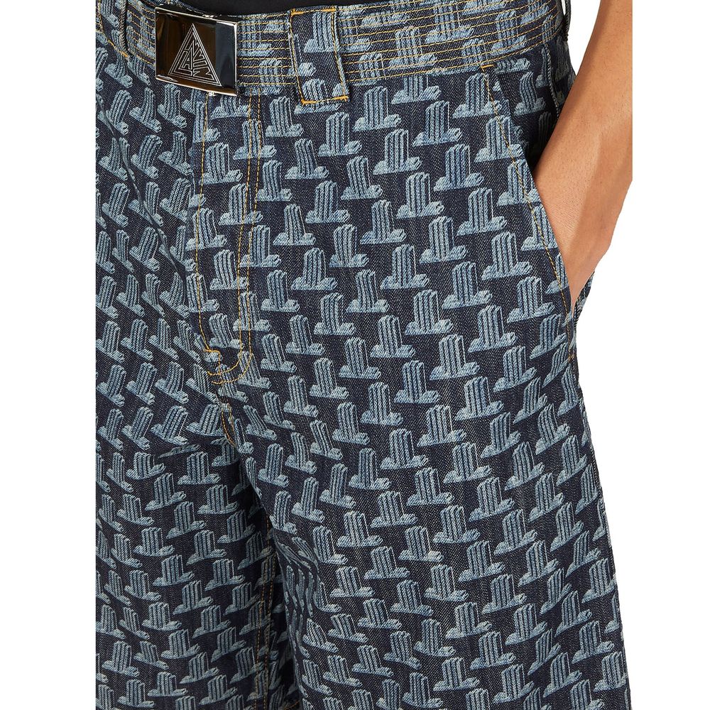 Blue Denim Shorts
