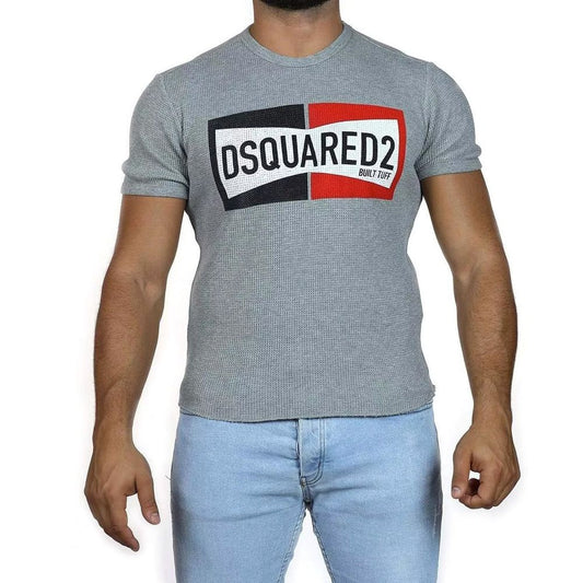 Gray Cotton T-Shirt