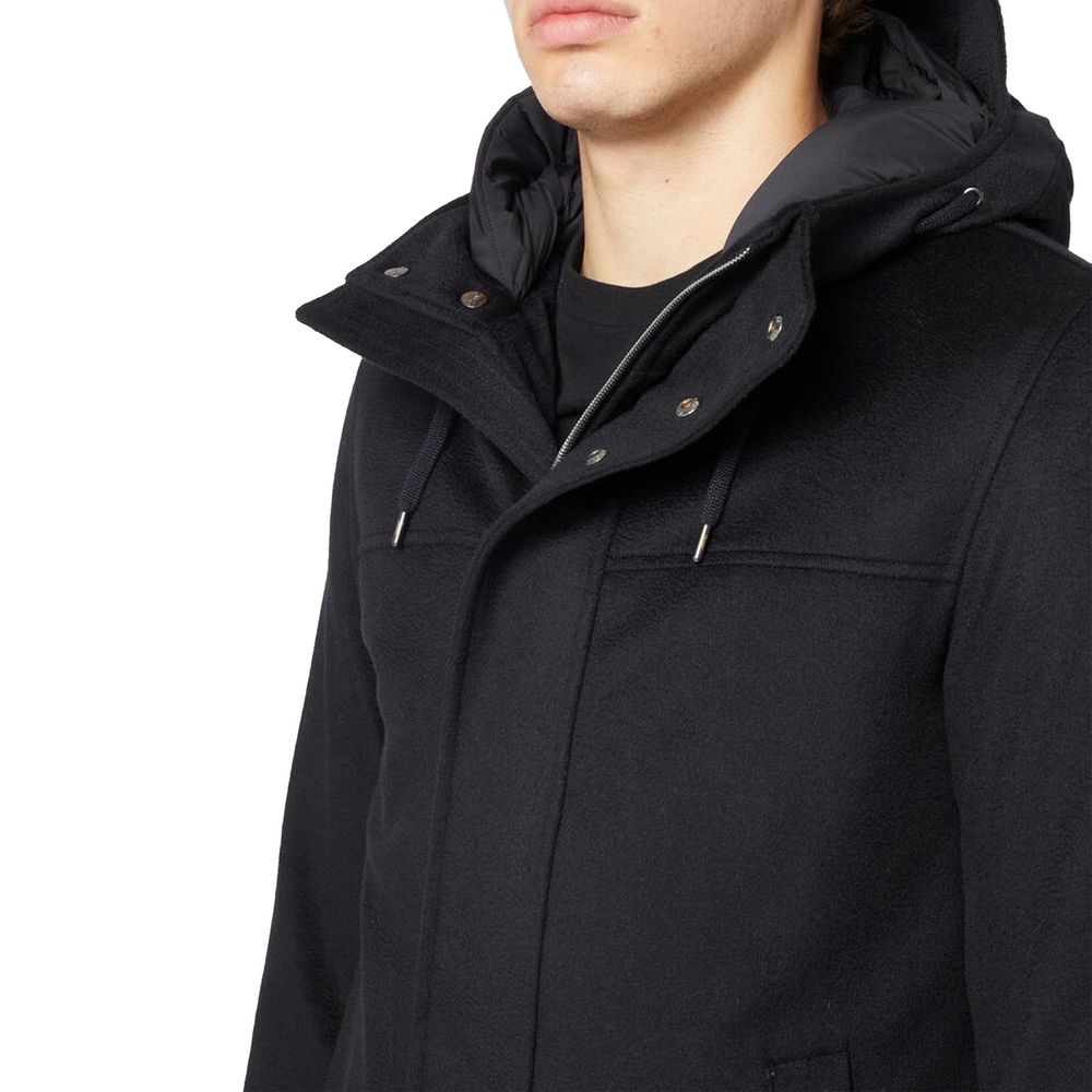 Black Cashmere Coat