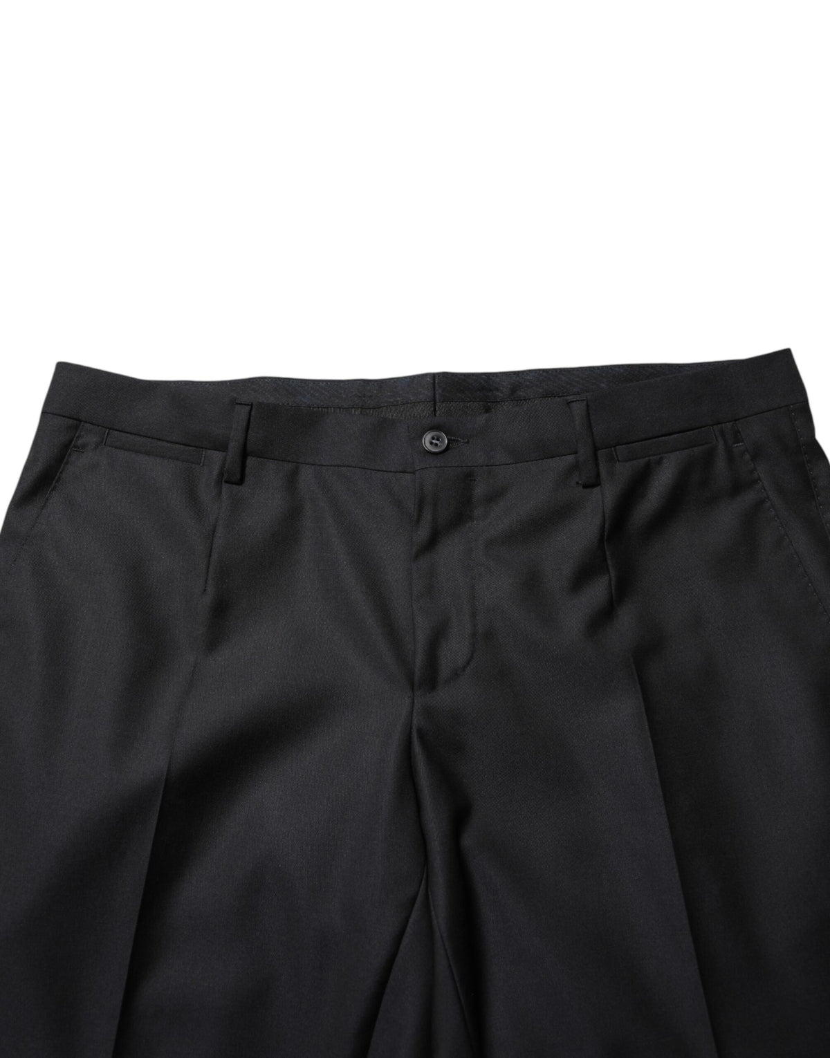 Black Wool Skinny Dress Formal Trouser Pants