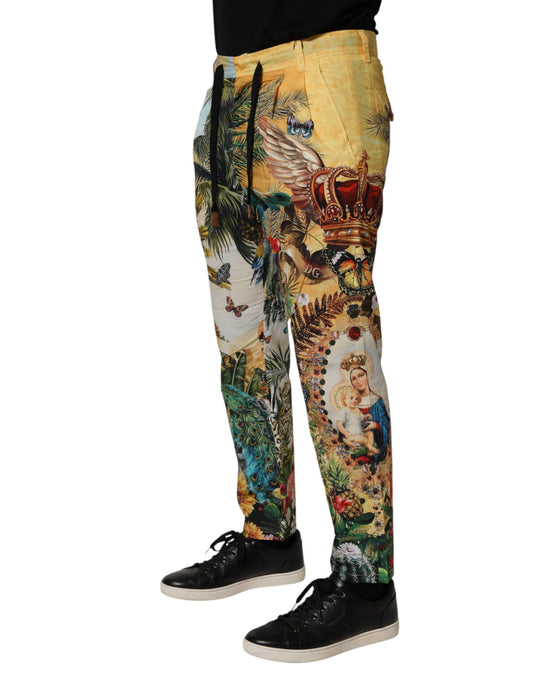Multicolor Tropical King Lounge Trouser Pants