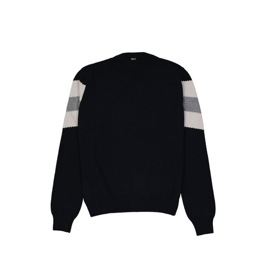 Blue Wool Sweatshirt