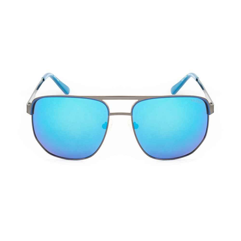 Gray Metal Sunglasses
