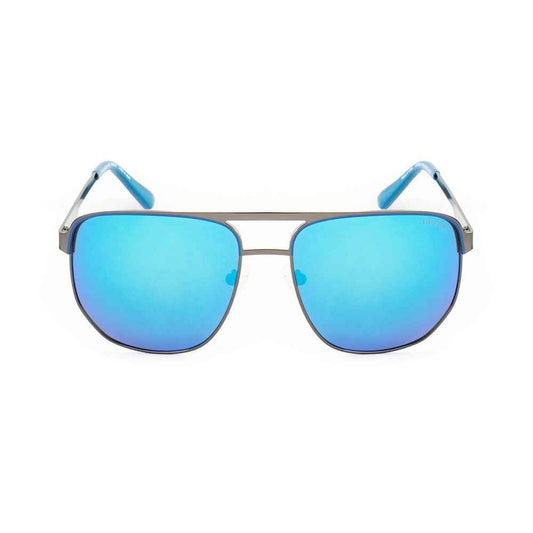Gray Metal Sunglasses