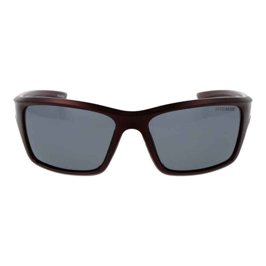 Brown Stainless Steel Sunglasses