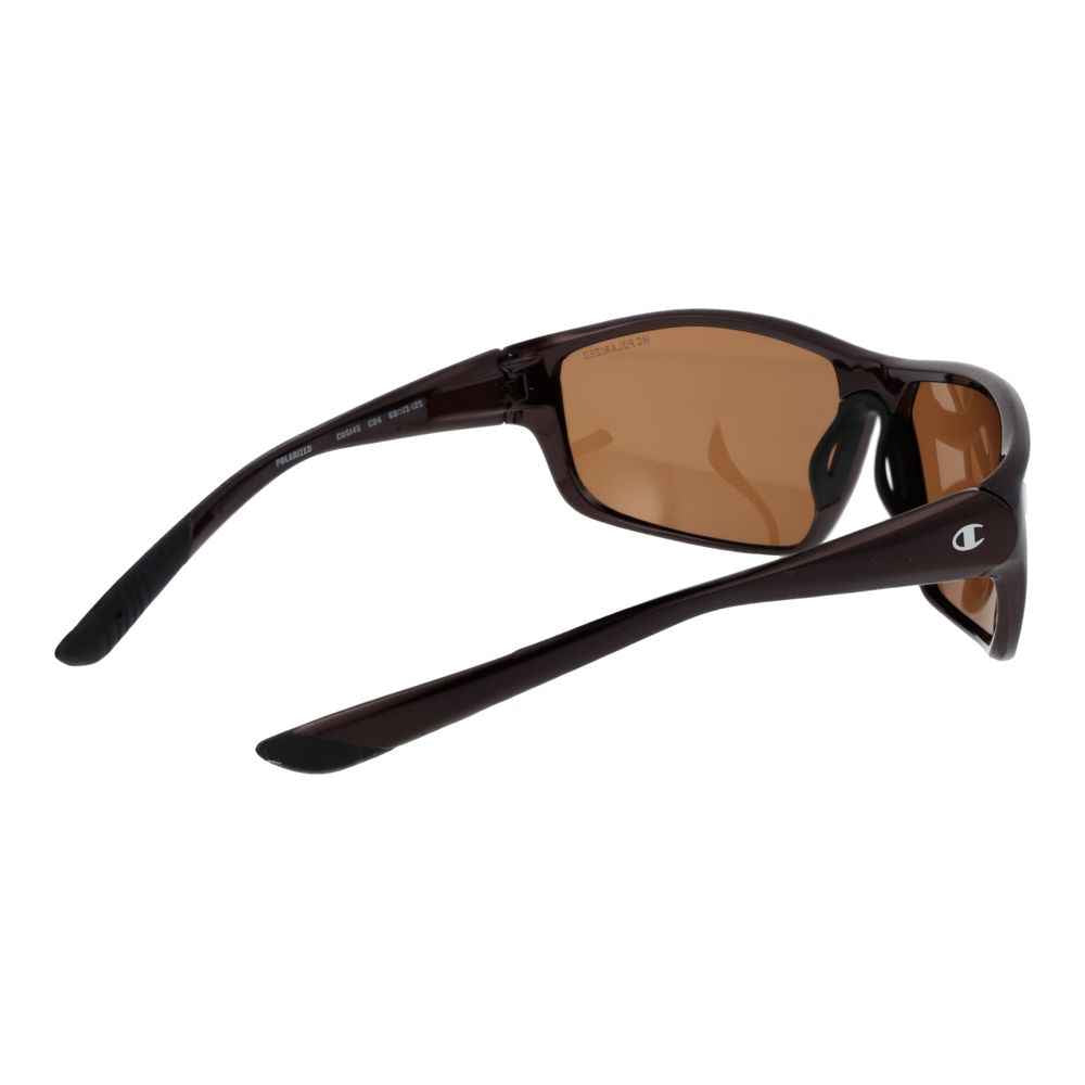 Blue Stainless Steel Sunglasses