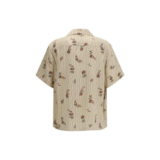 Multicolor Silk Pattern Shirt