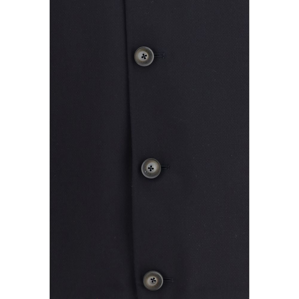 Blue Elastane Coat