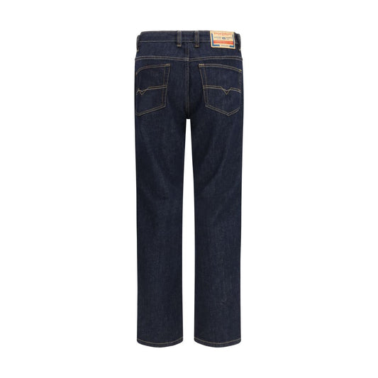 Black Cotton Slim Fit Jeans