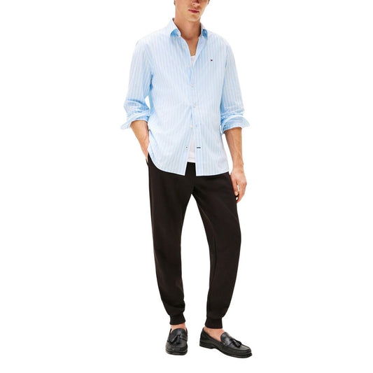 Black Cotton Joggers (Workout Pants)