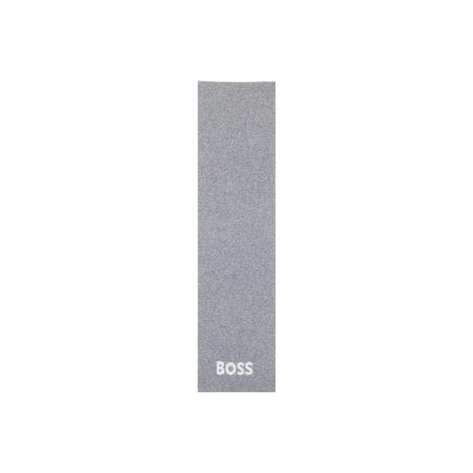 Gray Polyacrylic Scarf