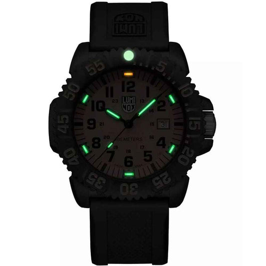 Black Resin Sport Watch