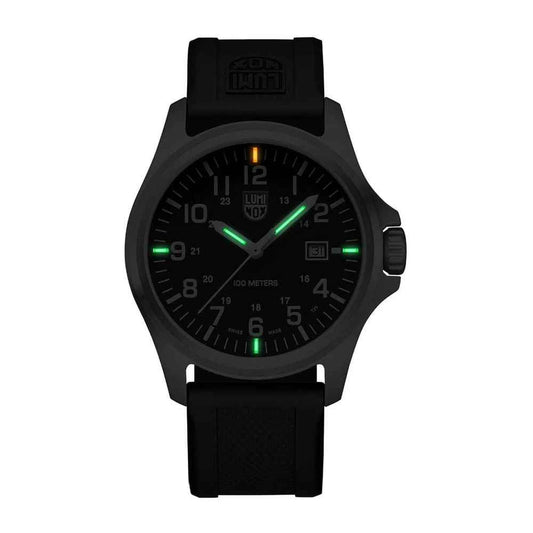 Black Resin Dress Watch