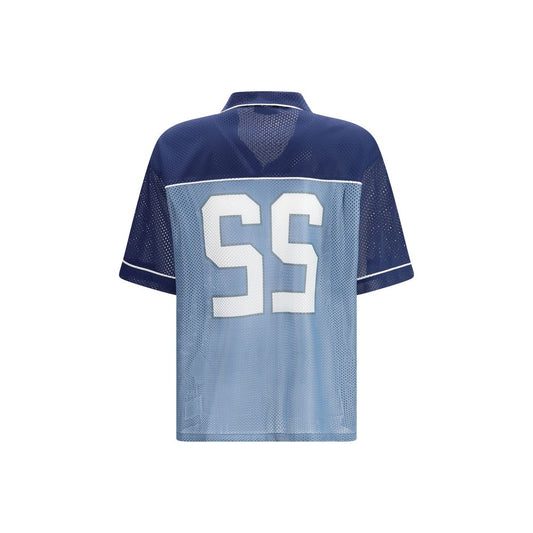 Blue Polyester Sportswear