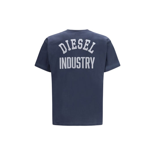 Blue Cotton T-Shirt