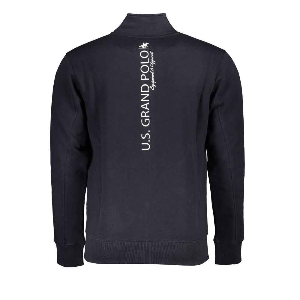 Blue Cotton Men's Sweatshirt