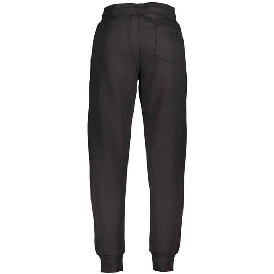 Black Cotton Men's Trouser