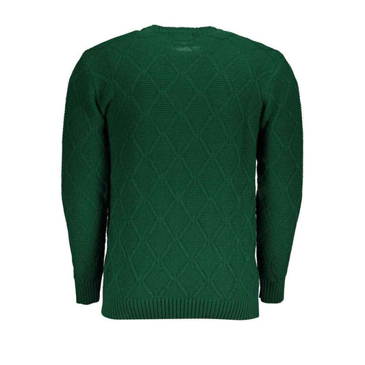 Verde Acrylic Men Sweater