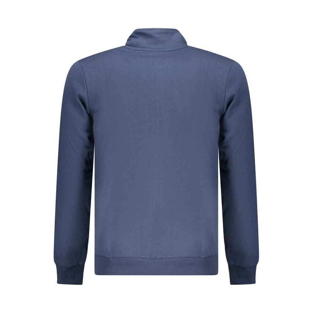 Blue Cotton Men's Sweatshirt