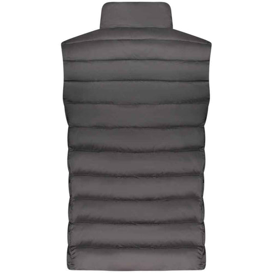 Black Polyester Men's Jacket