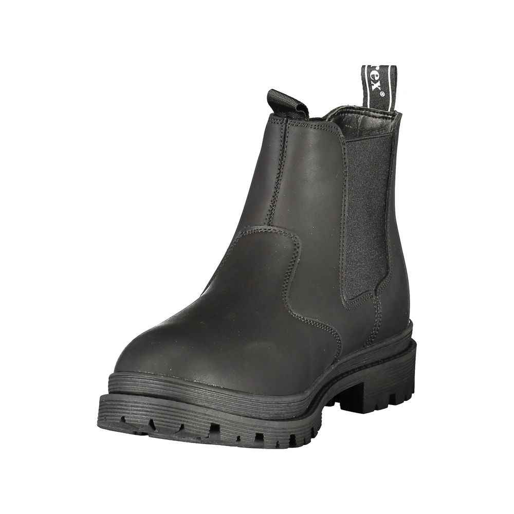 Nero Polyurethane Men's Ankle Boot
