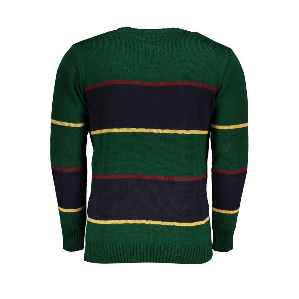 Verde Acrylic Men Sweater