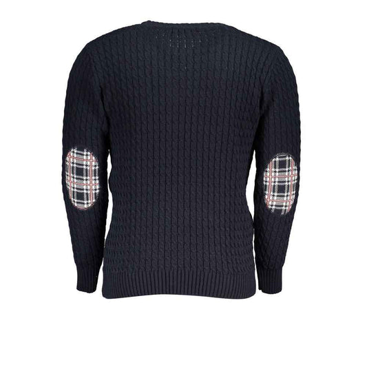 Blu Acrylic Mens Sweater