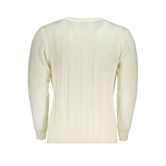 White Fabric Sweatshirt