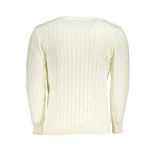 White Fabric Sweatshirt