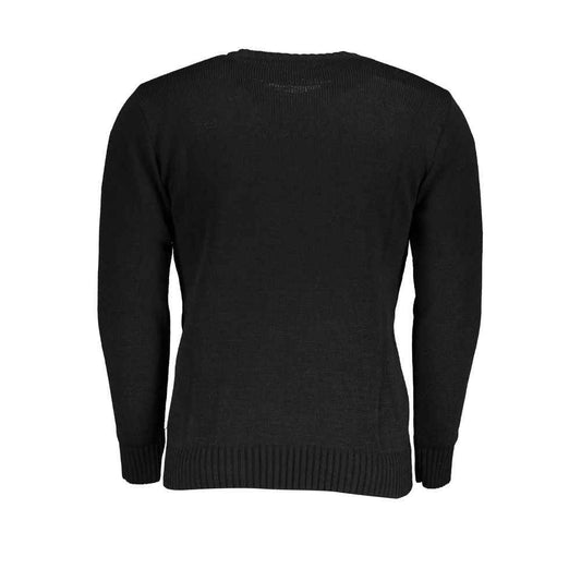 Black Marabou Sweatshirt