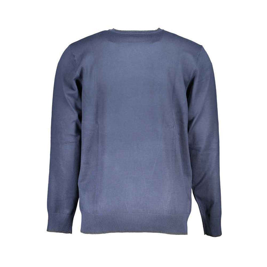 Blue Nylon Sweatshirt