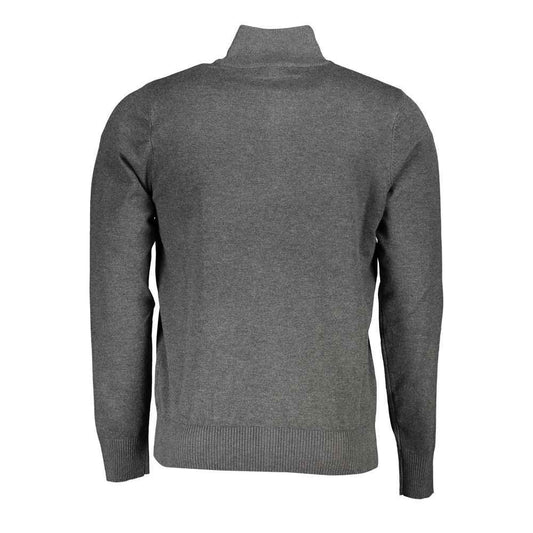 Gray Nylon Sweatshirt