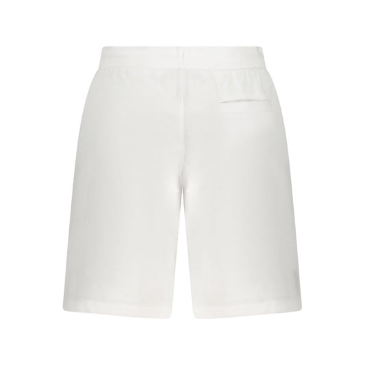 White Cotton Men's Sweatpant