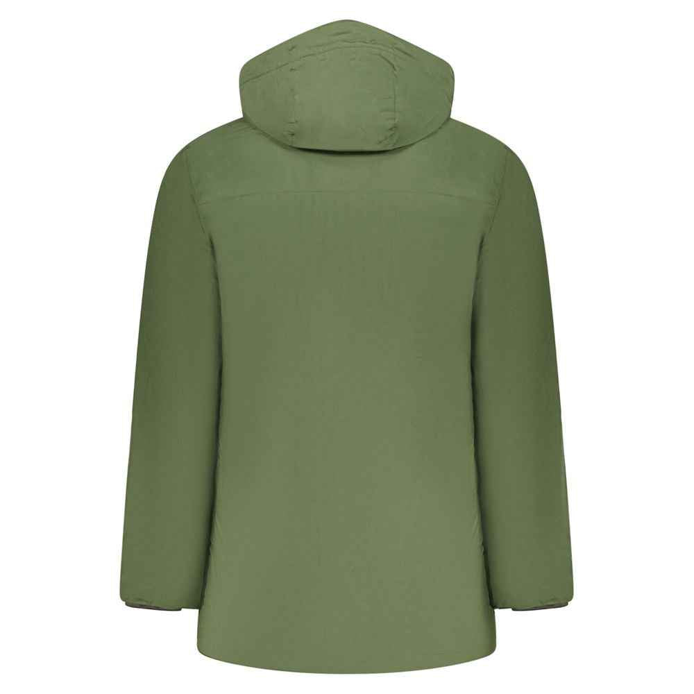 Verde Polyester Men Jacket