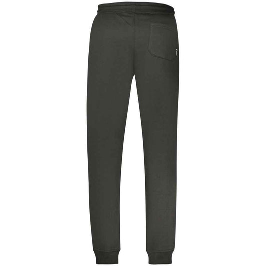 Black Polyester Men's Sweatpant