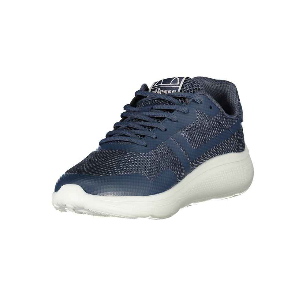 Blu Polyester Men Sneaker