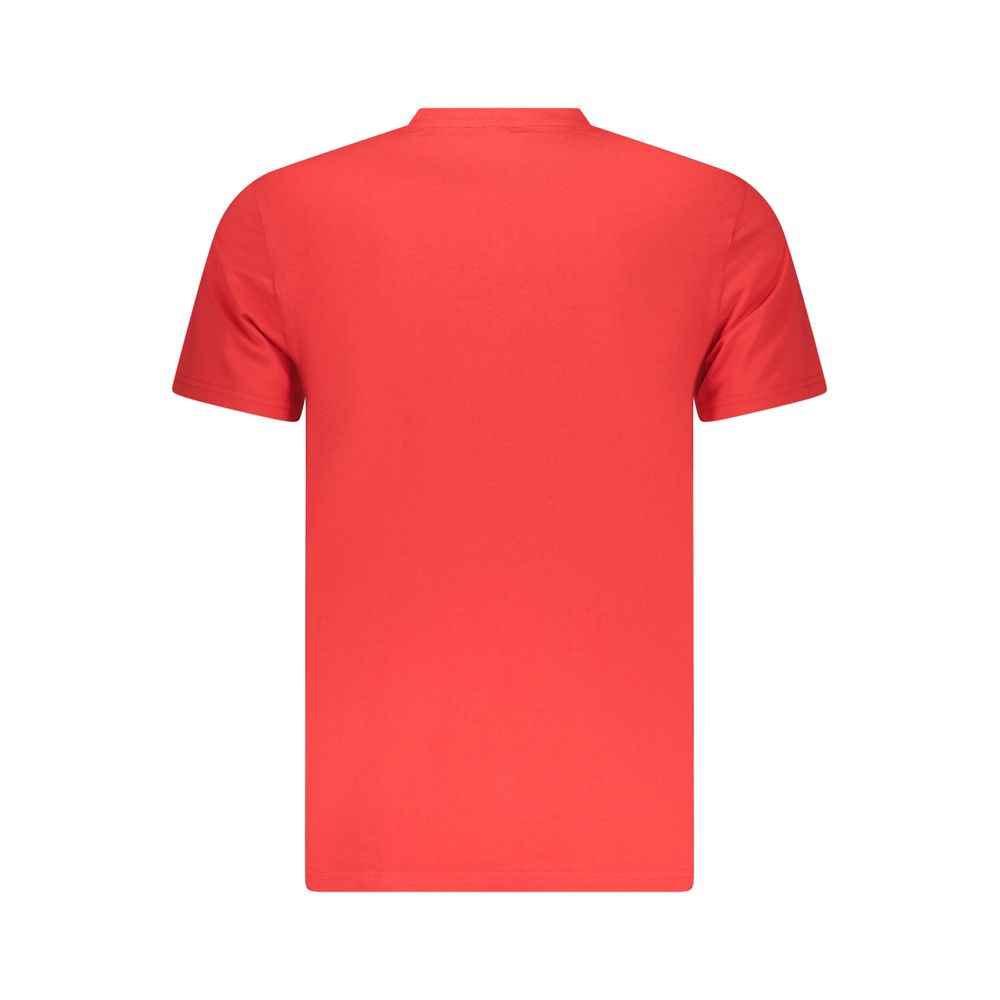 Red Cotton Men's T-Shirt