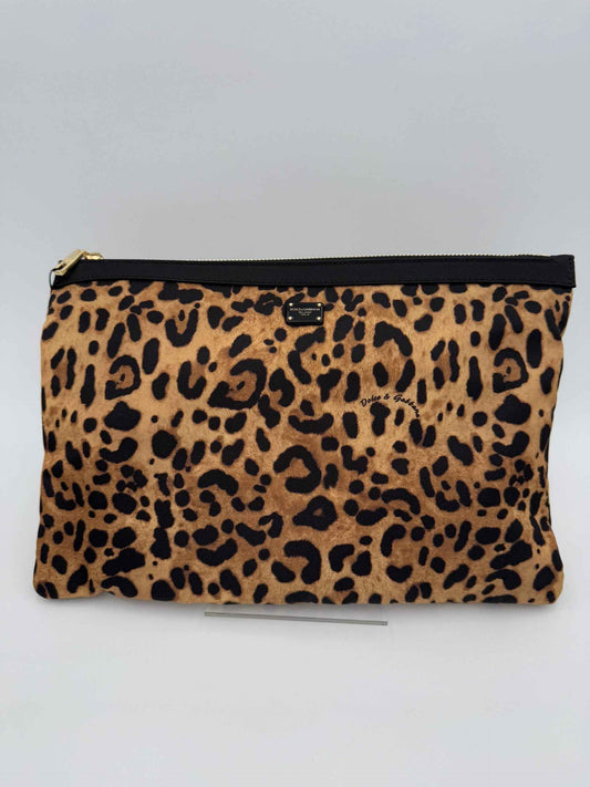 DOLCE & GABBANA Leopard Clutch