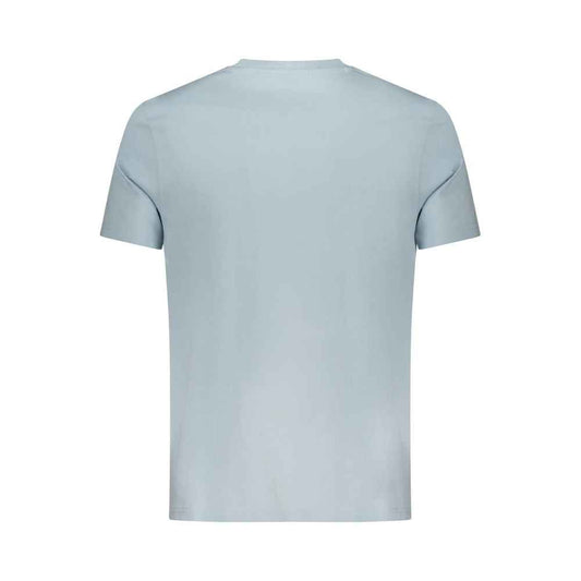 Azzurro Cotton Men T-Shirt