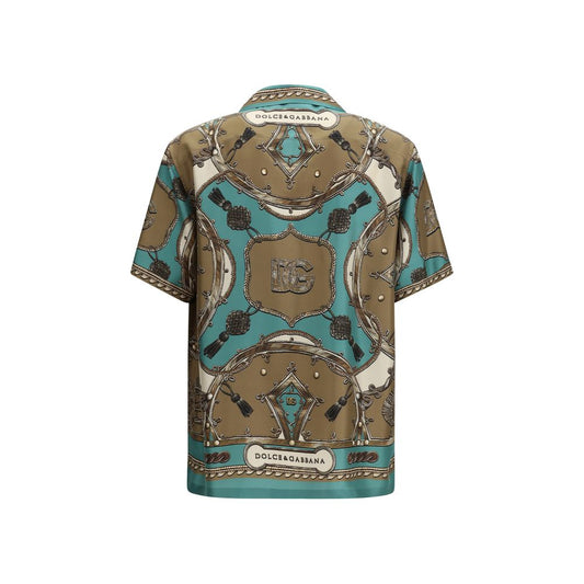 Multicolor Silk Pattern Shirt