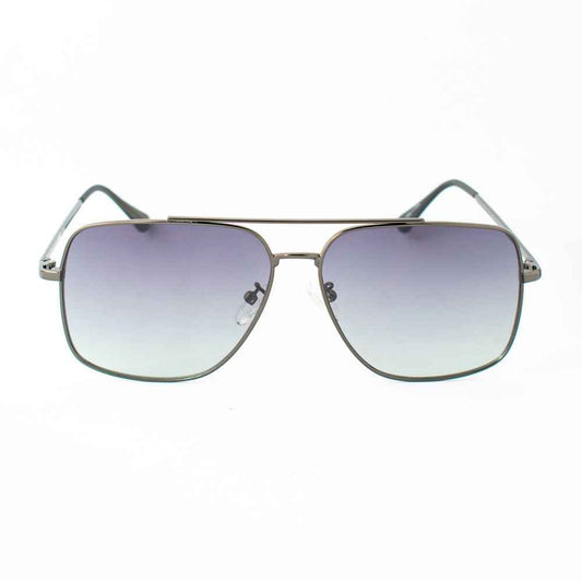 Gray Metal Sunglasses